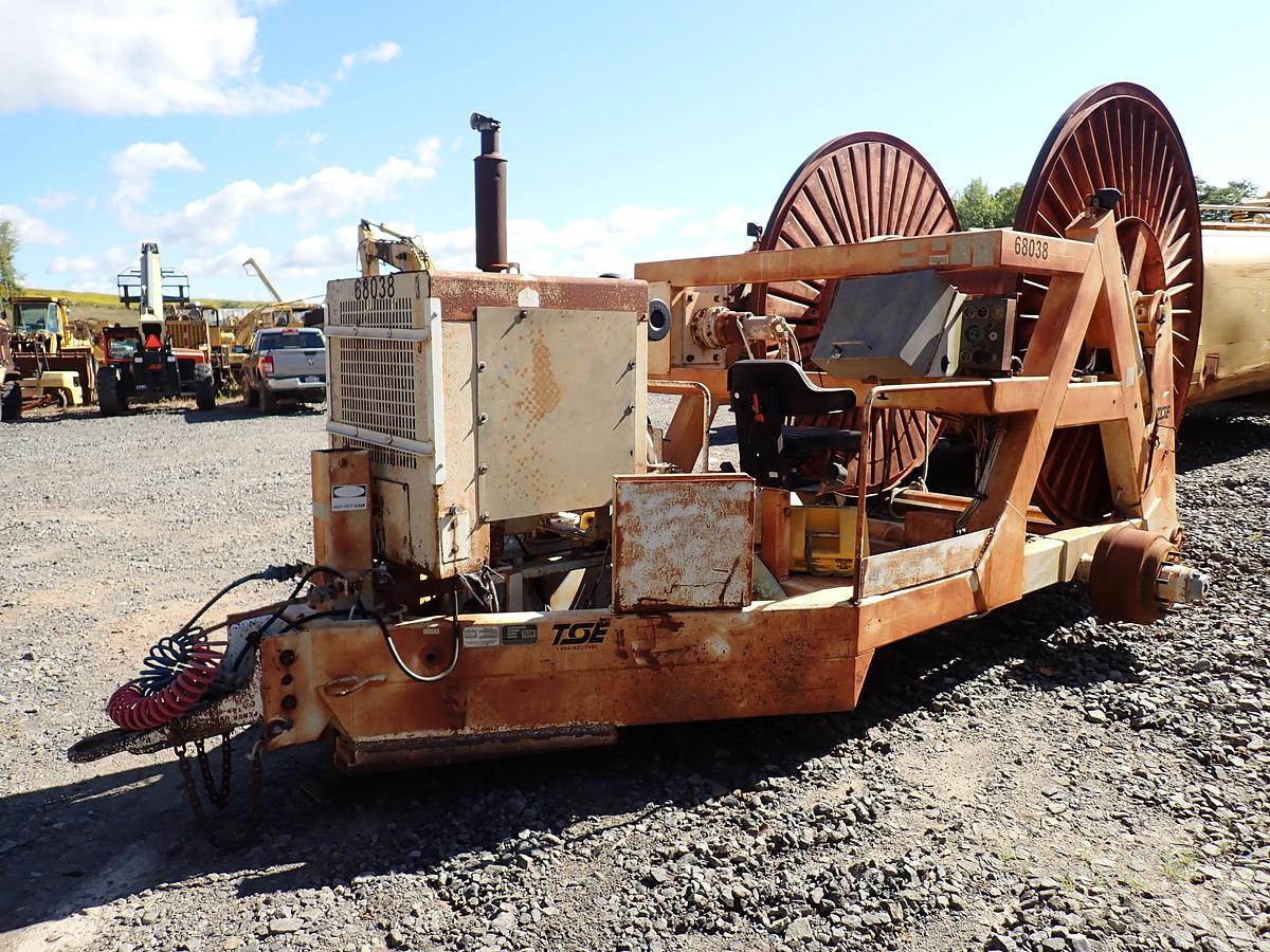 Used 1998 TSE TRRW-20 Reel Winder Trailer