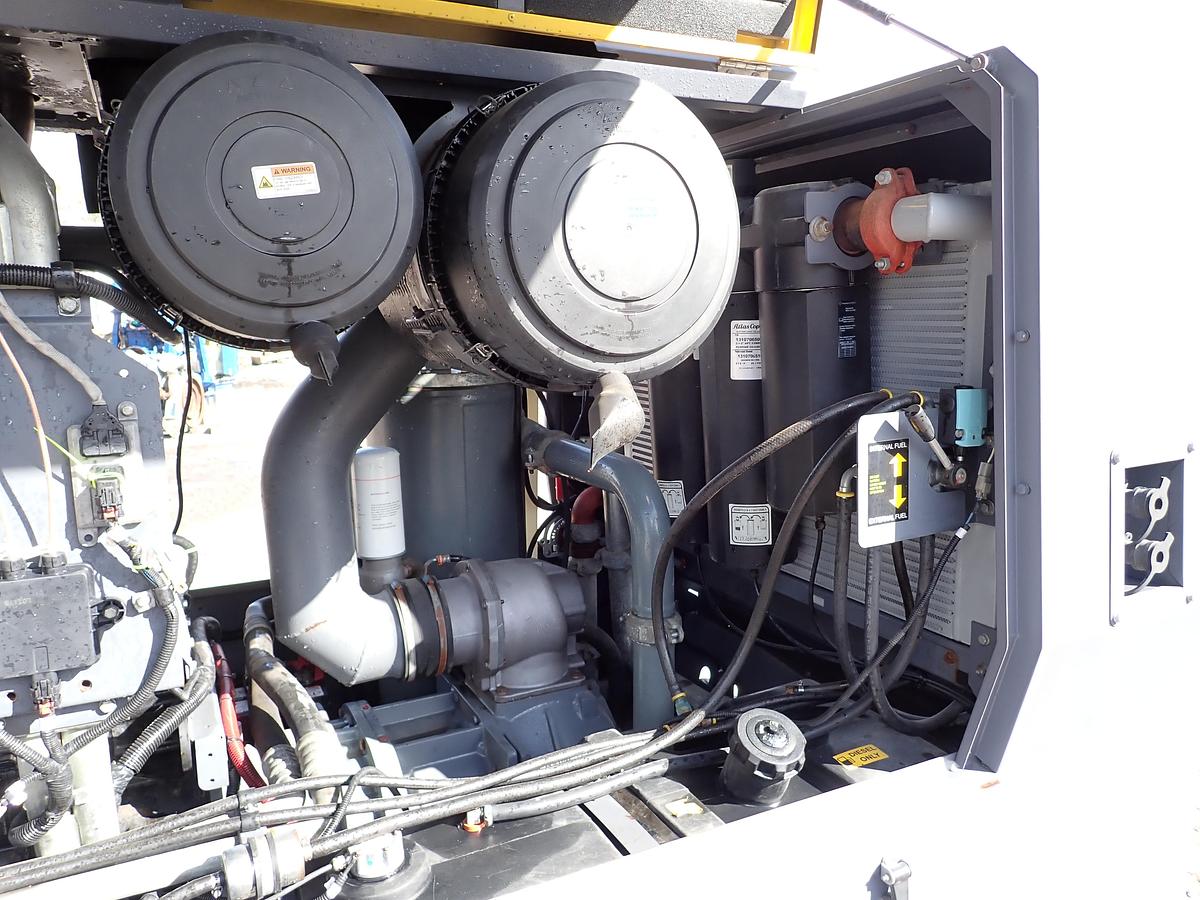 Used 2020 Atlas Copco XAS950 PD8 950 CFM Air Compressor 598 HOURS!!