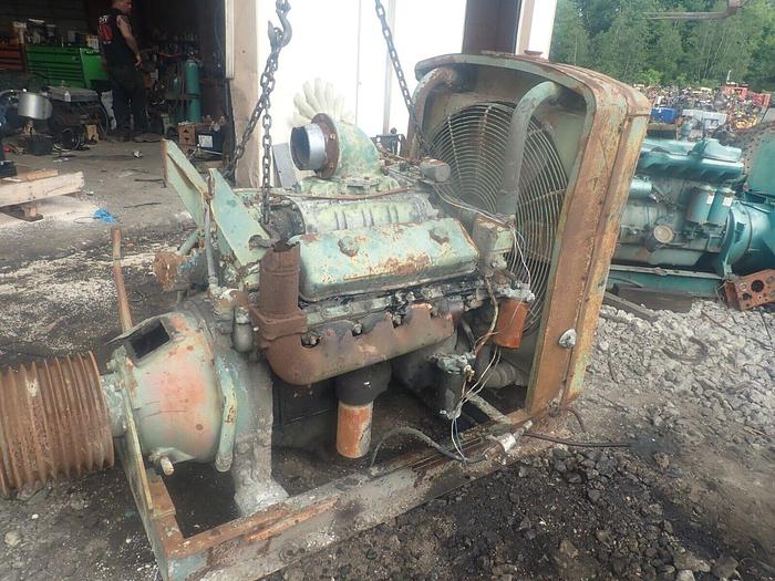 Used Detroit Diesel 8V71 Engine POWER UNIT! VIDEO! PTO Clutch V8 GM