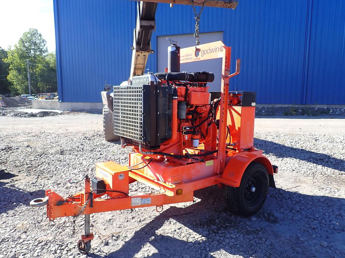 Used 2016 Godwin GHPU30 Stationary Hydraulic Power Pack
