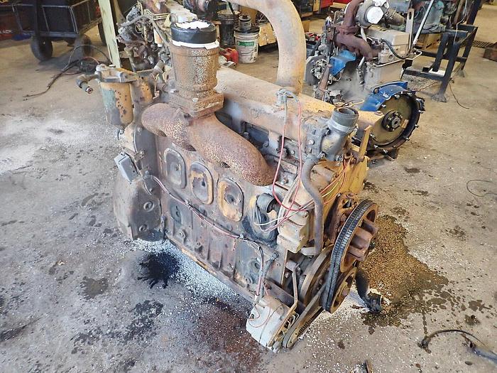 Used Detroit Diesel 4-71 Engine RUNS EXC VIDEO! RH Exhaust Terex Taylor Truck