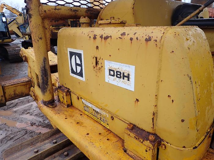 Used 1967 Caterpillar D8H Crawler Dozer RIPPER! SU Blade