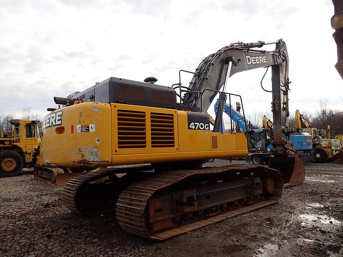 Used 2019 John Deere 470G LC Hydraulic Excavator Q/C Aux. Hydraulics