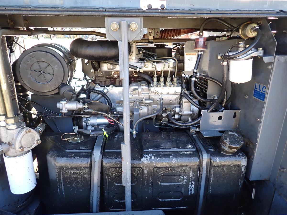 Used 2008 Airman PDS185S 185 CFM Air Compressor