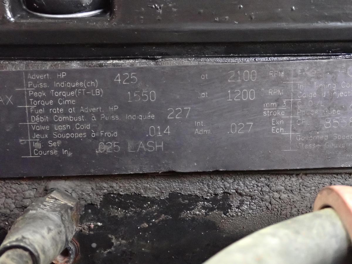 Used 2005 Cummins ISM 425V Diesel Engine CPL 8558