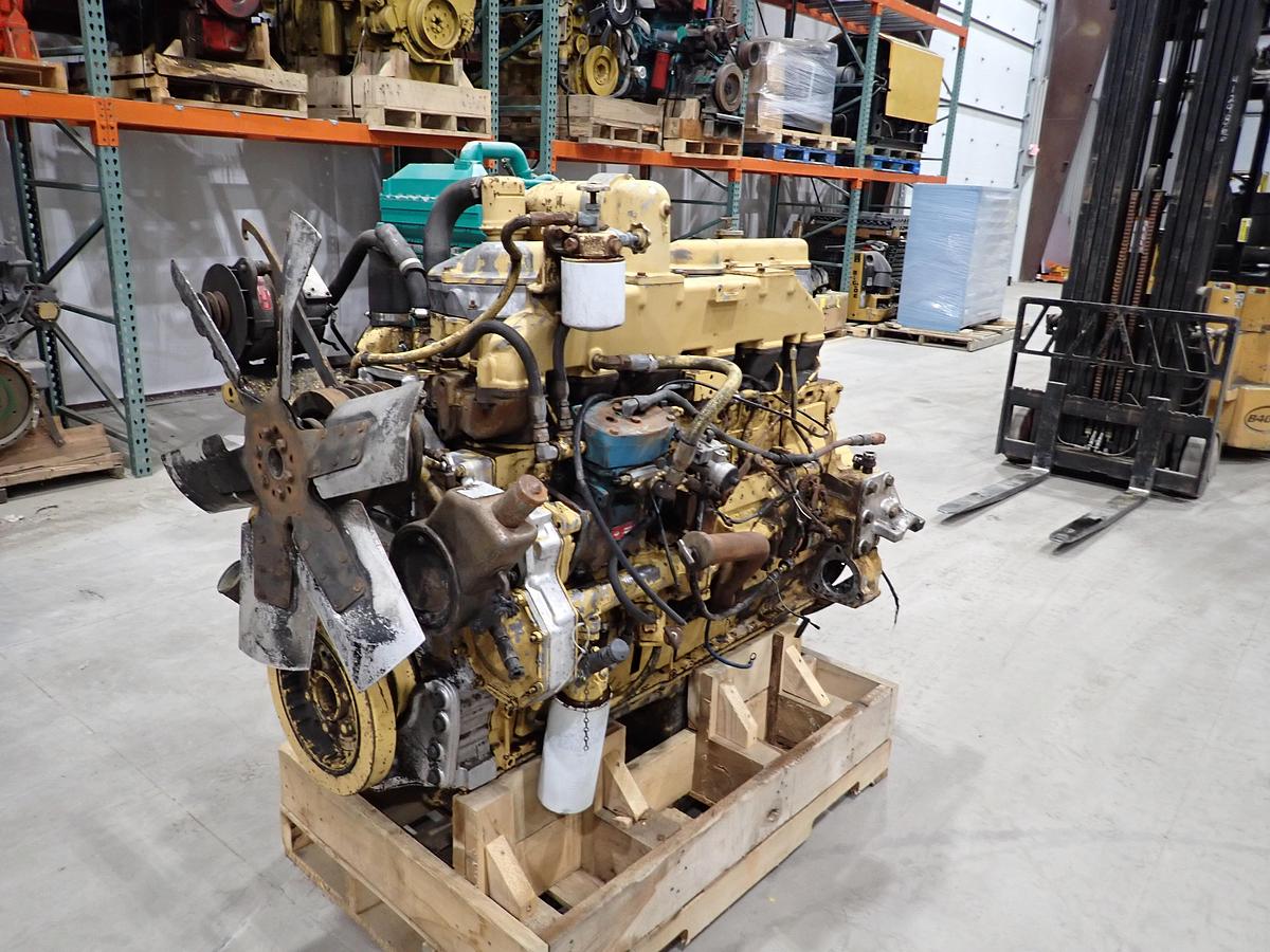 Used 1982 CAT 3406A Diesel Engine w/ JAKE BRAKES