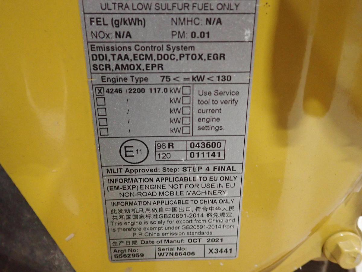 2021 CAT C4.4 Diesel Engine UNUSED SURPLUS D6K2 