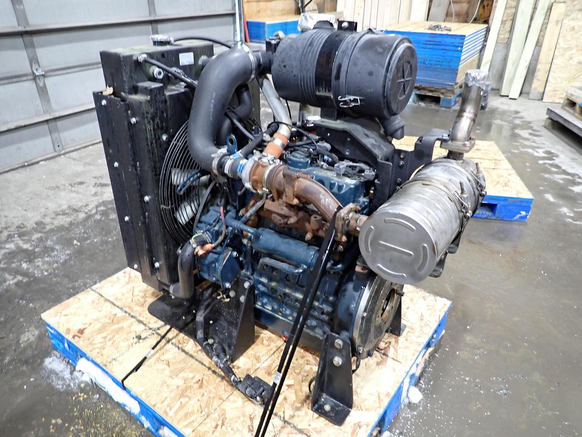 Used 2019 Kubota V2403-CR-TI-BG-EF02 Diesel Engine POWER UNIT