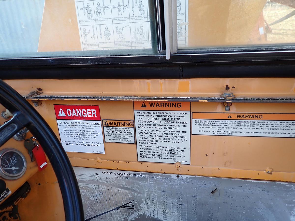 Used 1997 Broderson IC80-2E Carry Deck Crane