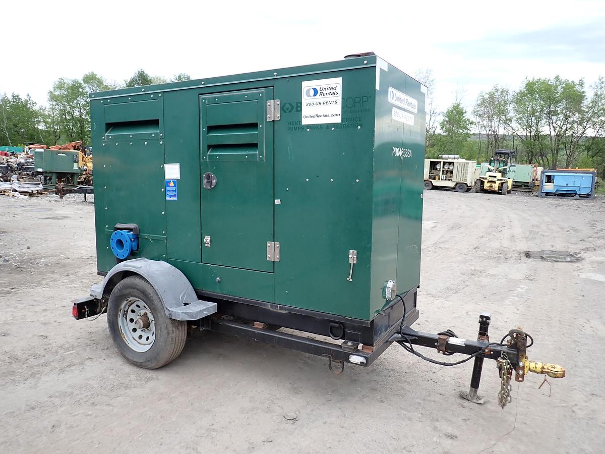 Used Gorman Rupp PA4A60 4" Enclosed Water Pump