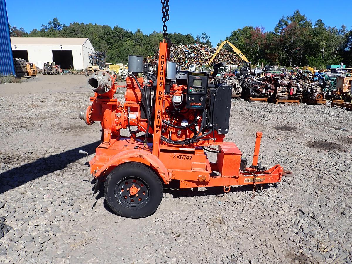 Used 2020 Godwin CD100S 4" Water Pump