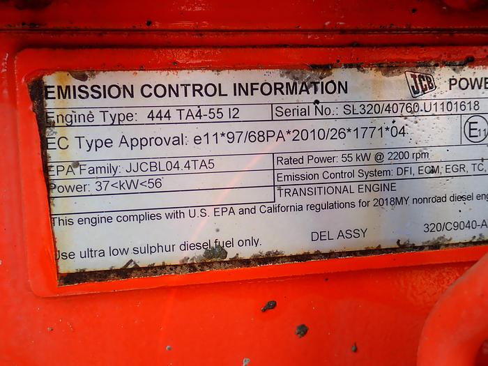 Used 2018 JCB 444TA Diesel Power Unit