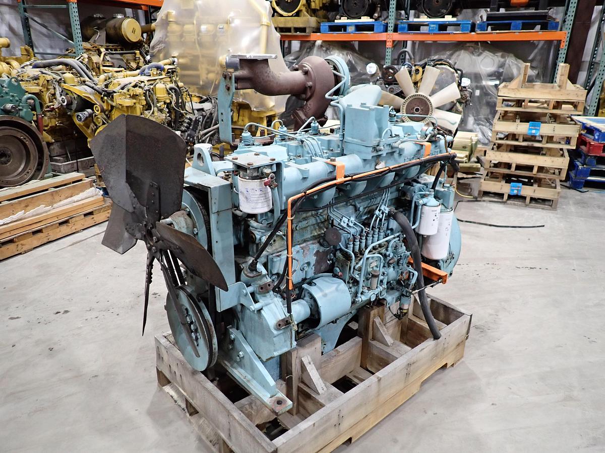 Used 1999 Komatsu S6D125E-2 Diesel Engine