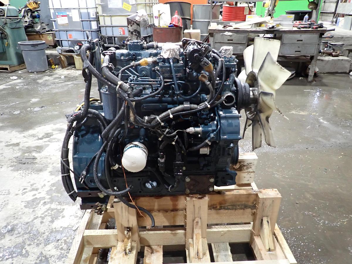 Used Kubota V3800-DI-TI-BG-ET01 Diesel Engine