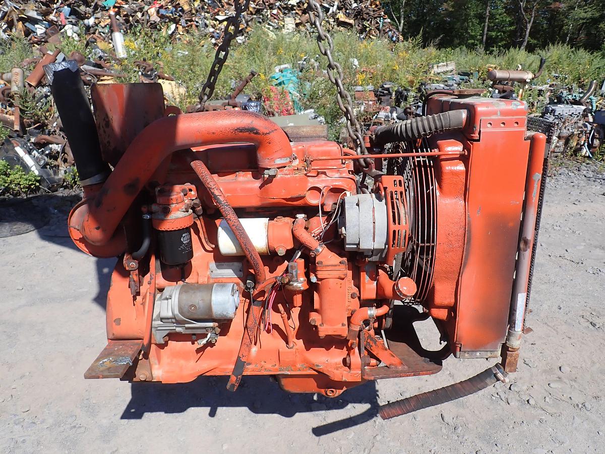 Used John Deere 4045DF001 Diesel Engine 269 HOURS!! 