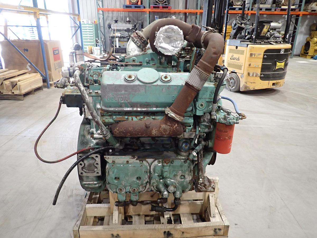 Used Detroit Diesel 6V92TA Turbo Truck Engine 8067-7427