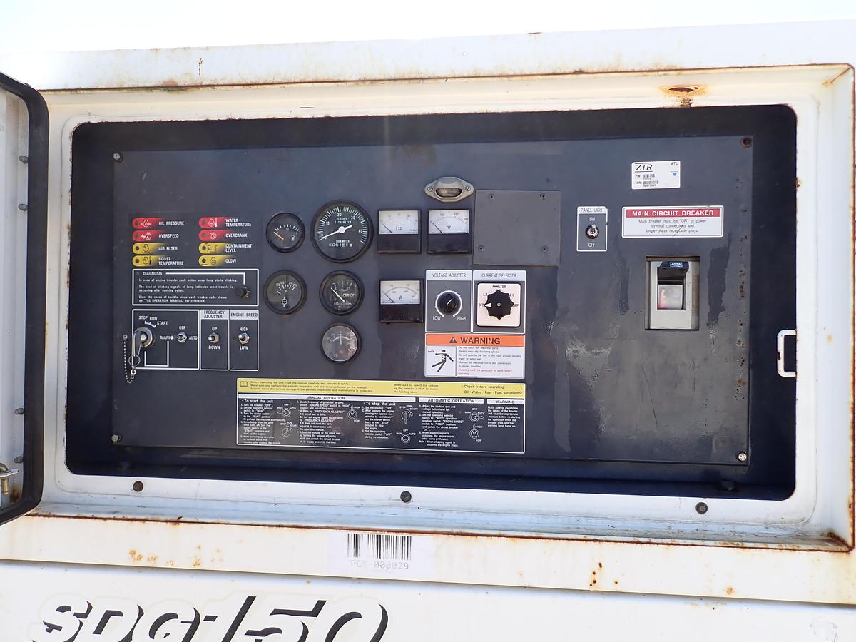 Used Airman SDG150 150 KVA Mobile Generator