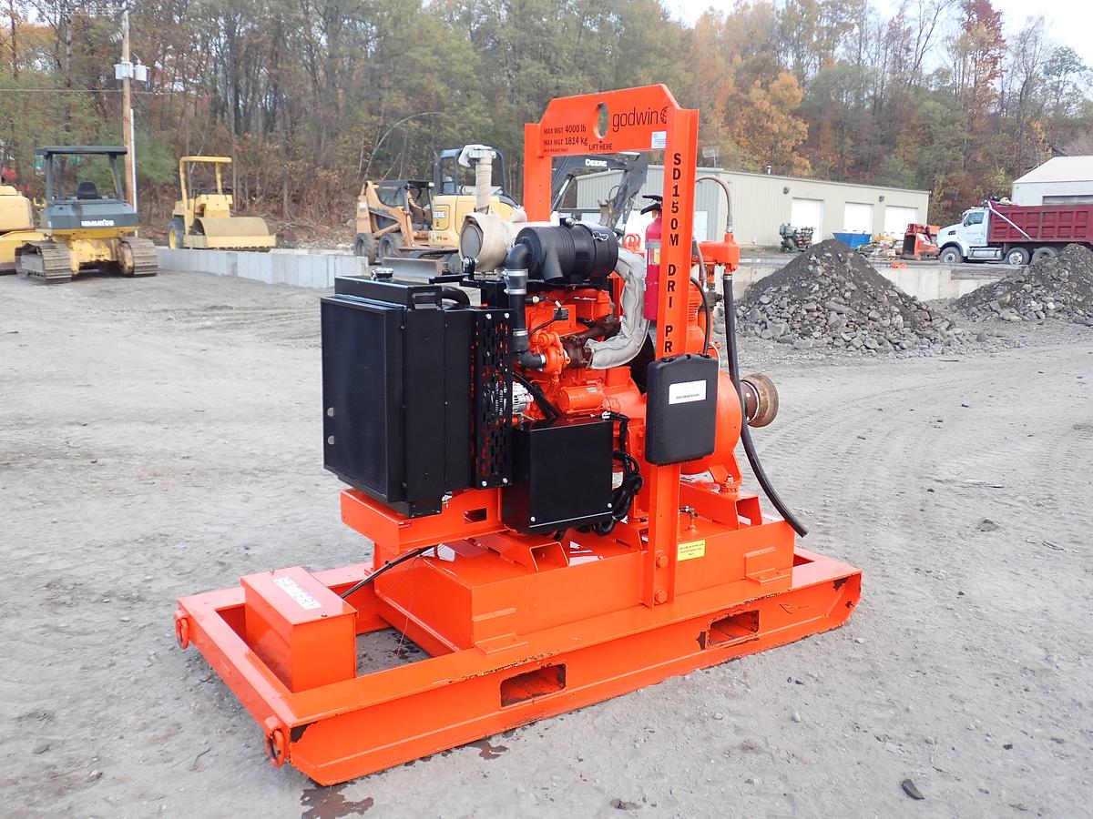 Used 2023 Godwin SD150M 6" Water Pump 118 HOURS!