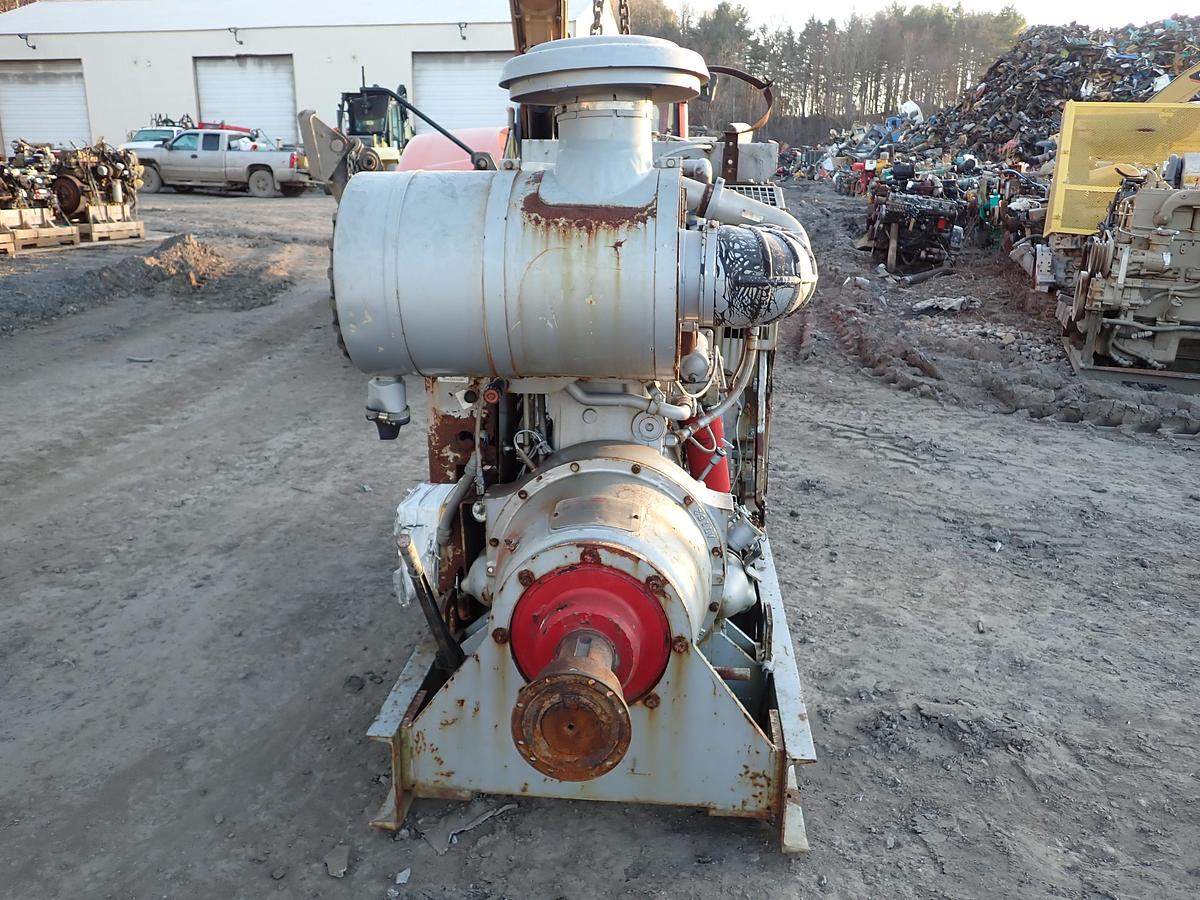 Used 2000 Cummins N14-C Diesel Engine POWER UNIT w/ PTO CLUTCH