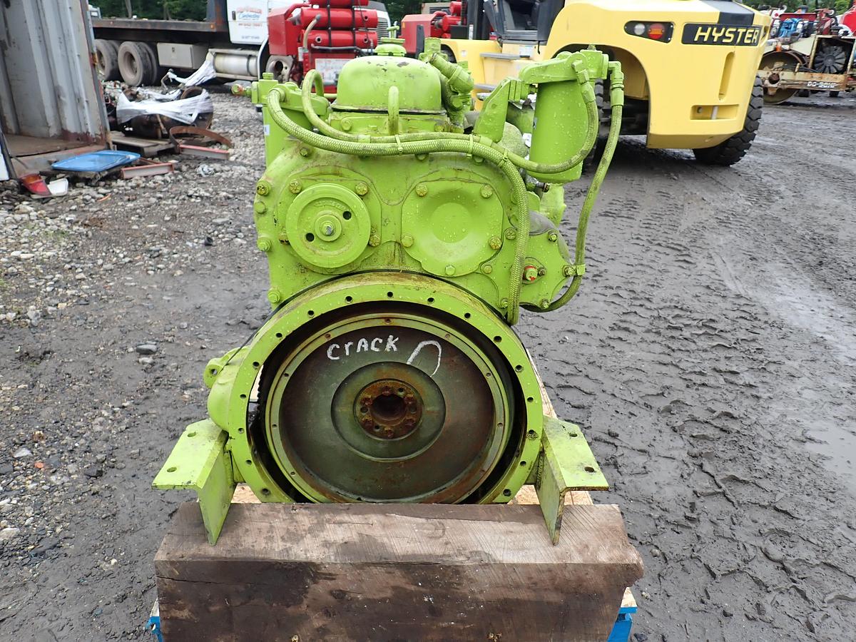 Refurbished Detroit Diesel 6-71 REBUILT Diesel Engine Terex Scraper