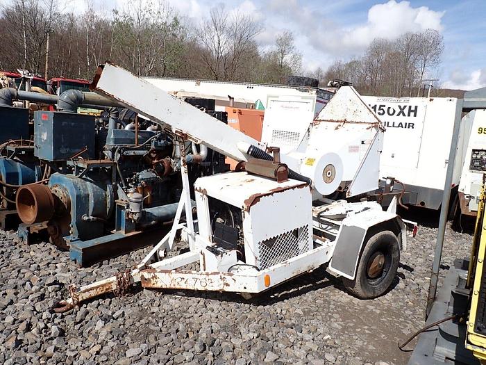 Used Woodchuck WC12 12" Wood Chipper RUNS MINT! DEUTZ DIESEL Towable