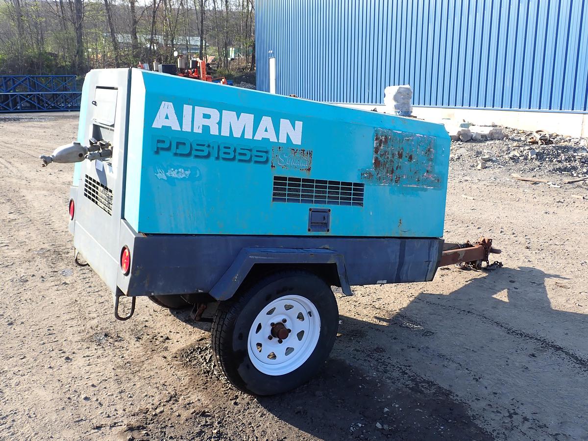 Used 2002 Airman PDS185S 185 CFM Air Compressor