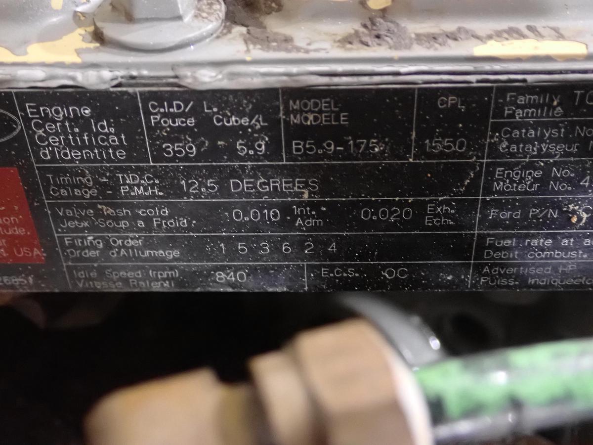 Used 1996 Cummins 6BT 5.9 Diesel Engine P PUMP