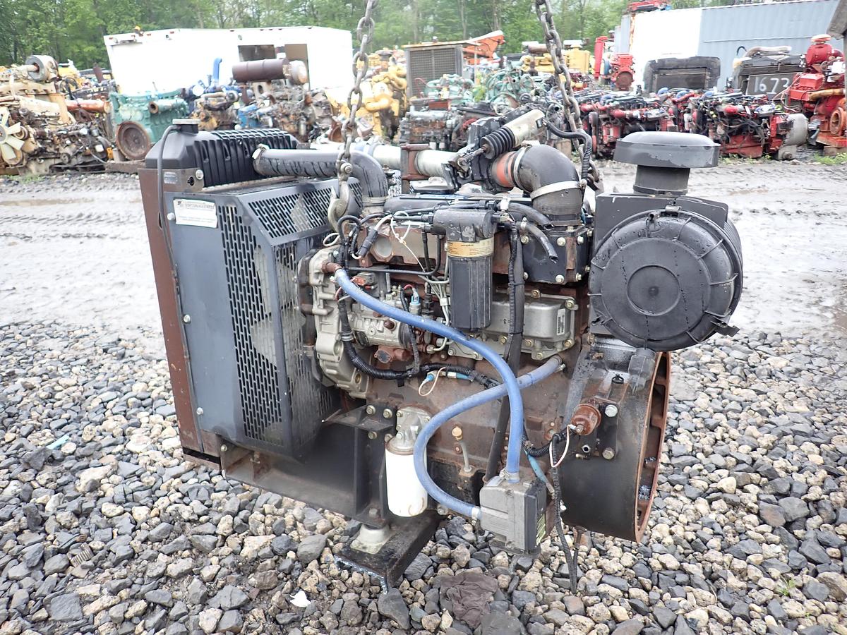 Used Perkins 1104C-44TA Turbo Diesel Engine RJ51155 CAT 3054C