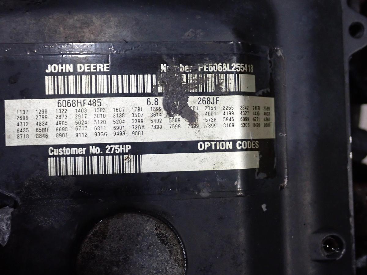 Used 2014 John Deere 6068HF485 Diesel Engine