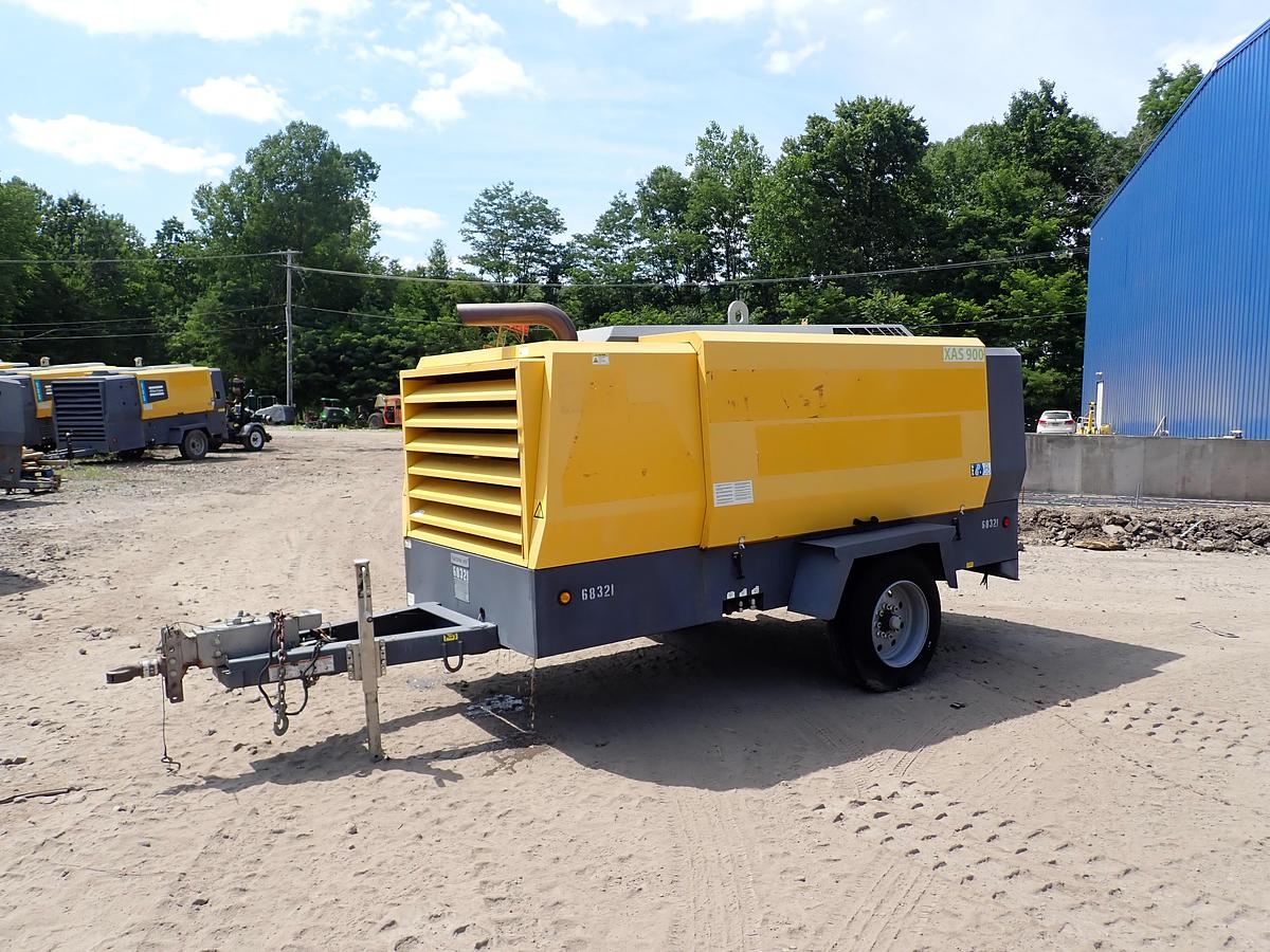 Used 2021 Atlas Copco XAS900 JD8 900 CFM Air Compressor