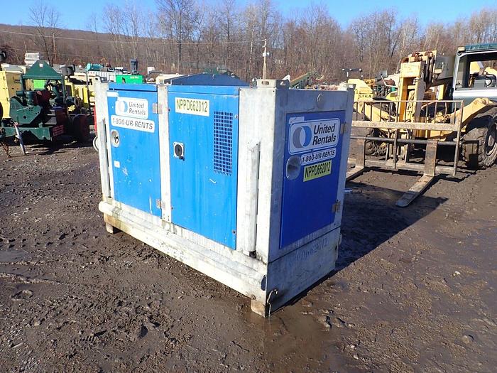 Used 2012 BBA PT90 Enclosed 6" Vacuum Pump RUNS STRONG! Hatz Diesel Silent Pack