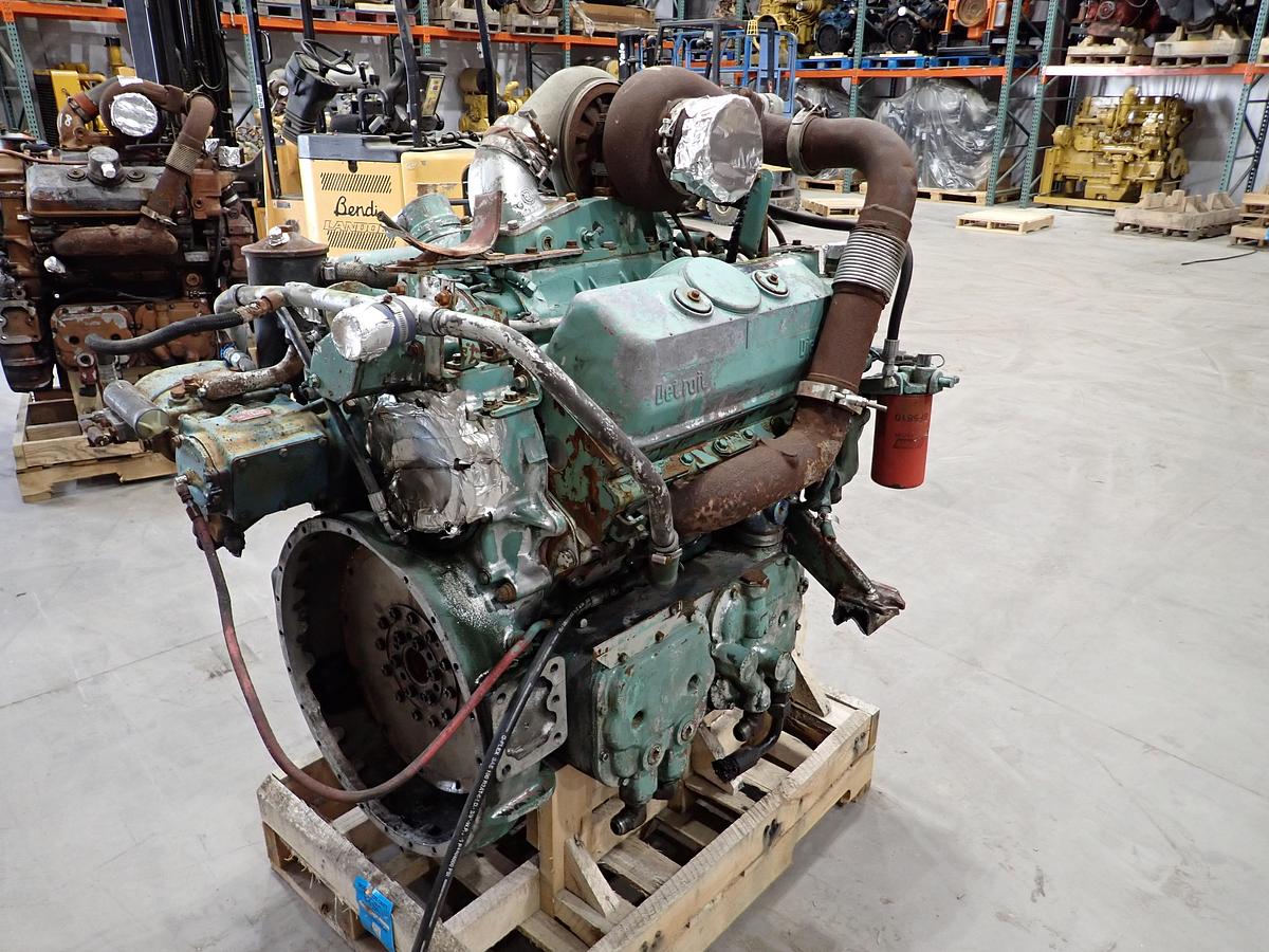 Used Detroit Diesel 6V92TA Turbo Truck Engine 8067-7427