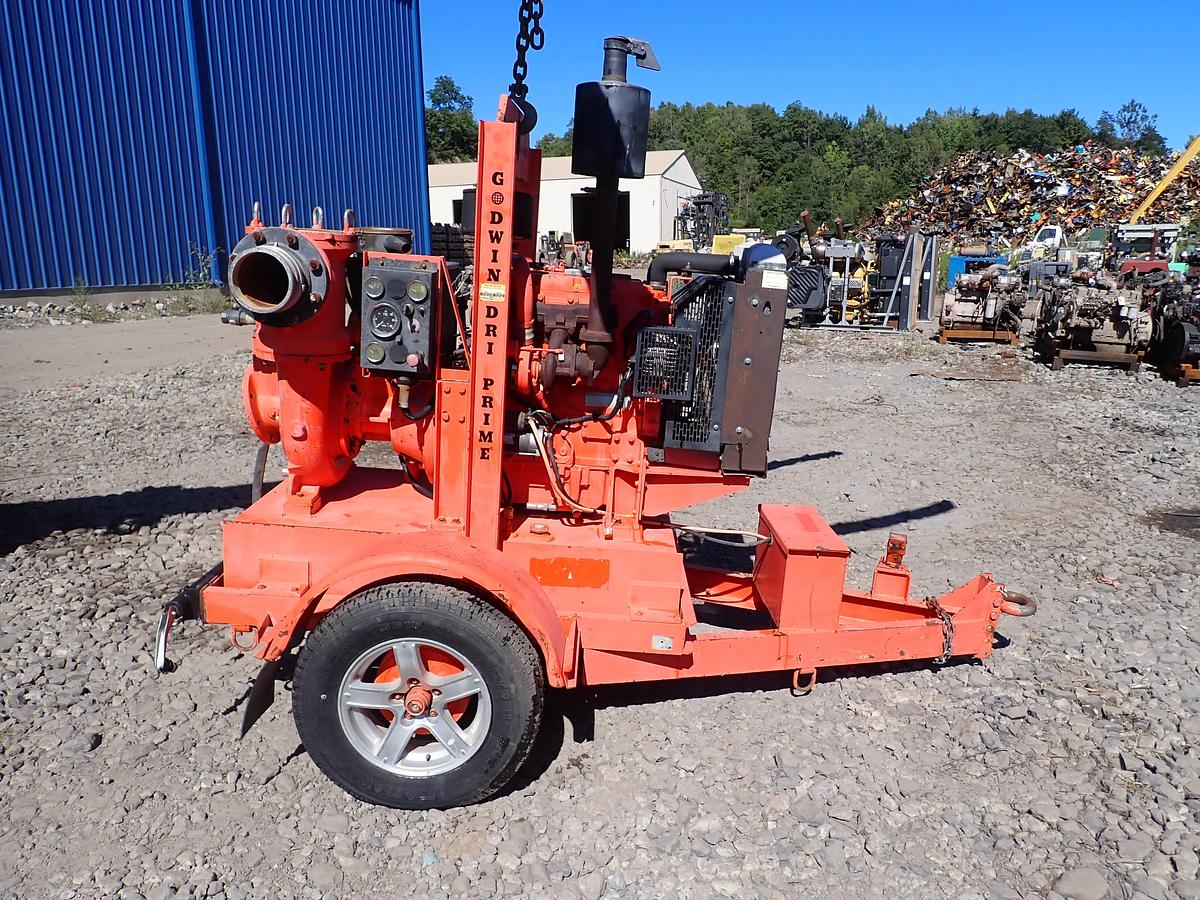 Used 2010 Godwin CD150M 6" Water Pump CAT DIESEL
