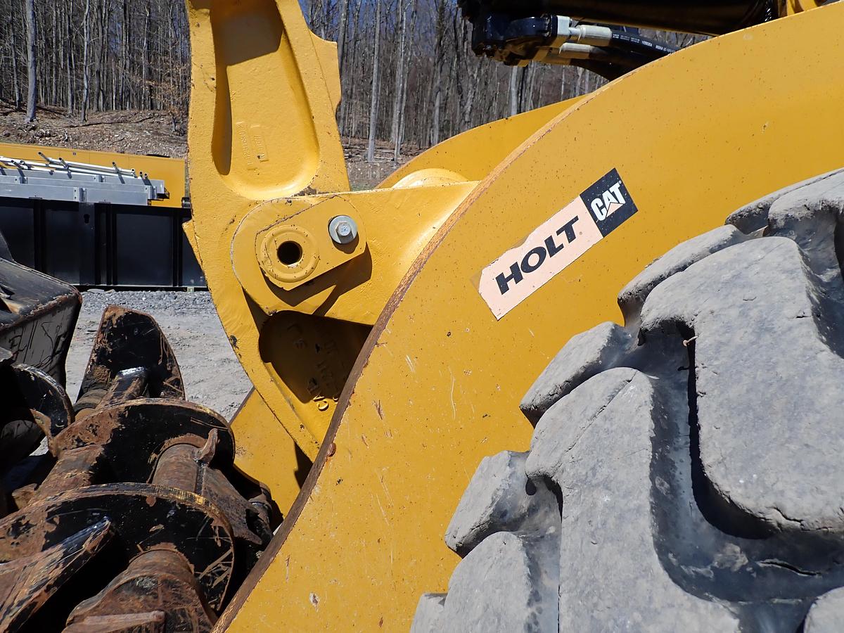 Used 2019 CAT 966M Wheel Loader Q/C & FORKS