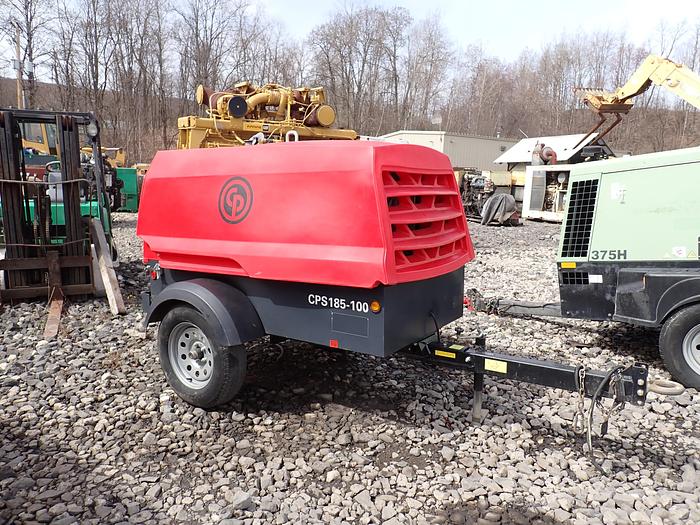 Used 2024 Chicago Pneumatic CPS185 Air Compressor 402 HOURS!