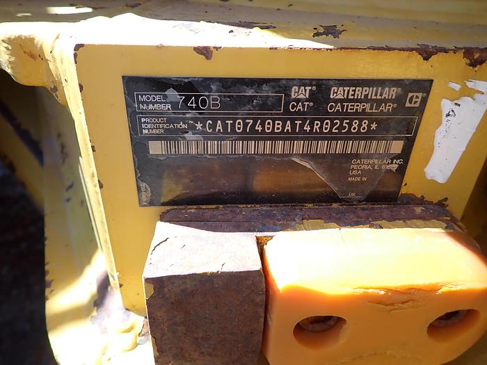 Used 2014 CAT 740B
