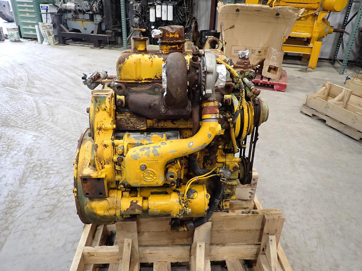 Used Detroit Diesel 3-53T Turbo Engine 5033-8300
