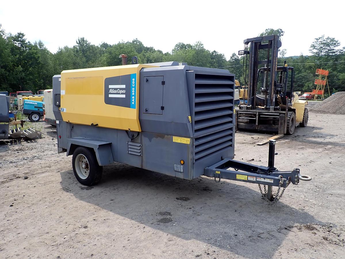 Used 2020 Atlas Copco XAS950 CD8 Air Compressor