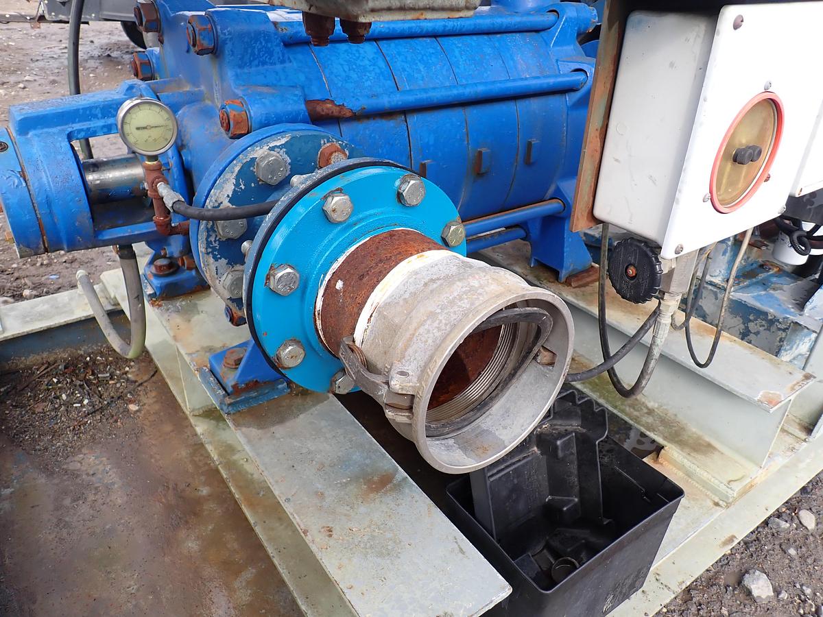 Used Thompson 6MS 6x4 High Pressure Multi Stage Water Pump