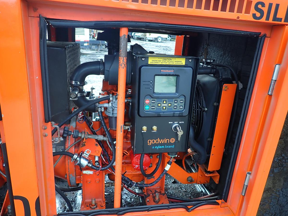 Used 2001 Godwin CD100M 4" Critical Silenced Water Pump