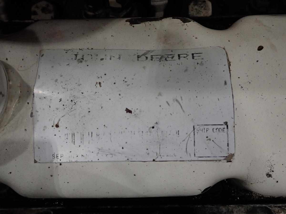 Used John Deere 4039TF001 Turbo Diesel Engine w/ AUX DRIVE