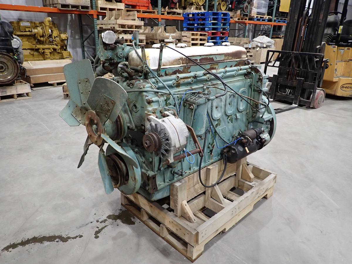 Used Detroit Diesel 6-71 Engine RD CONFIGURATION