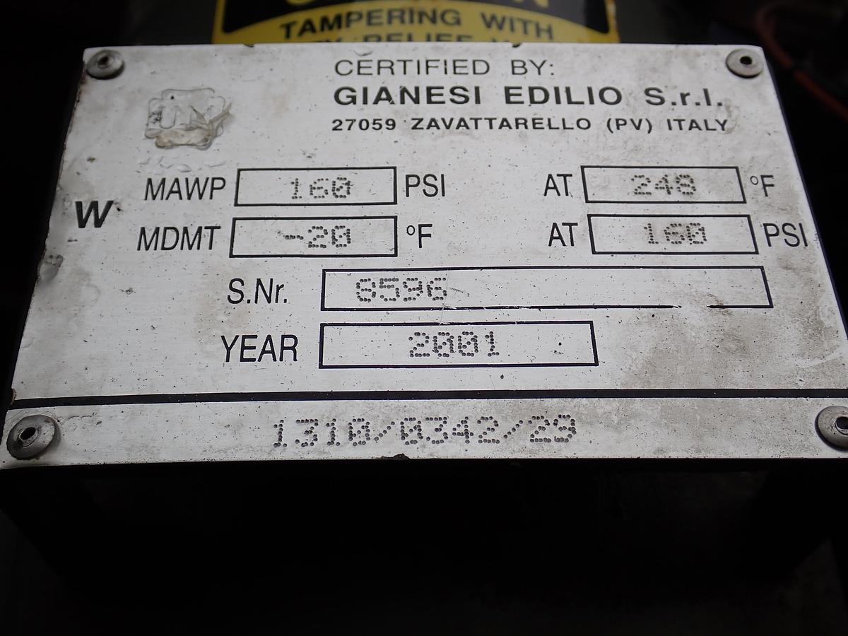 Used 2001 Atlas Copco XAS96 185 CFM Air Compressor