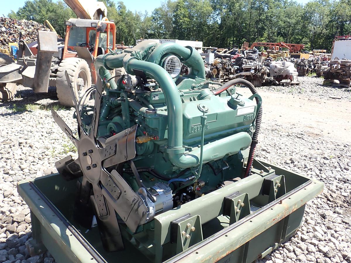 Detroit Diesel 8V92TA Diesel Engine MILITARY REBUILD OSHKOSH M977