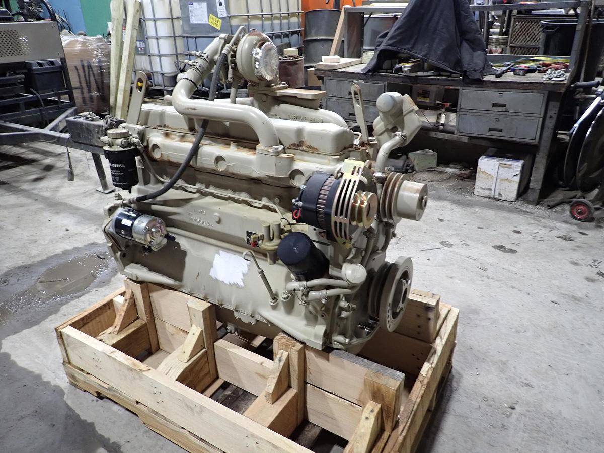 Refurbished John Deere 6059T Diesel Engine GOVT SURPLUS REMAN