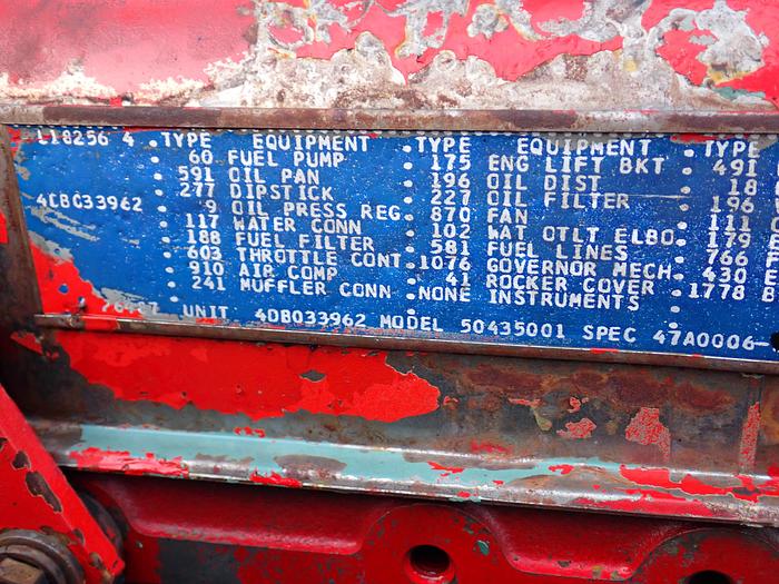 Used Detroit Diesel 4-53N Engine 5043-5001 