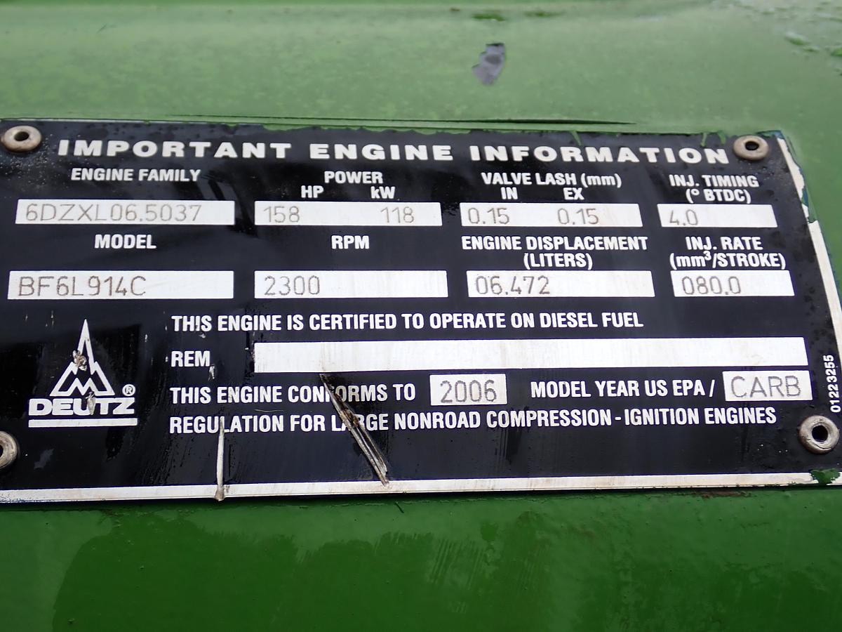 Used Deutz BF6L914C Turbo Diesel Engine