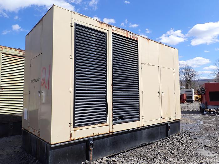 Used 1990 Cummins KTA38-G1 650 KW Generator Set CONTINUOUS DUTY