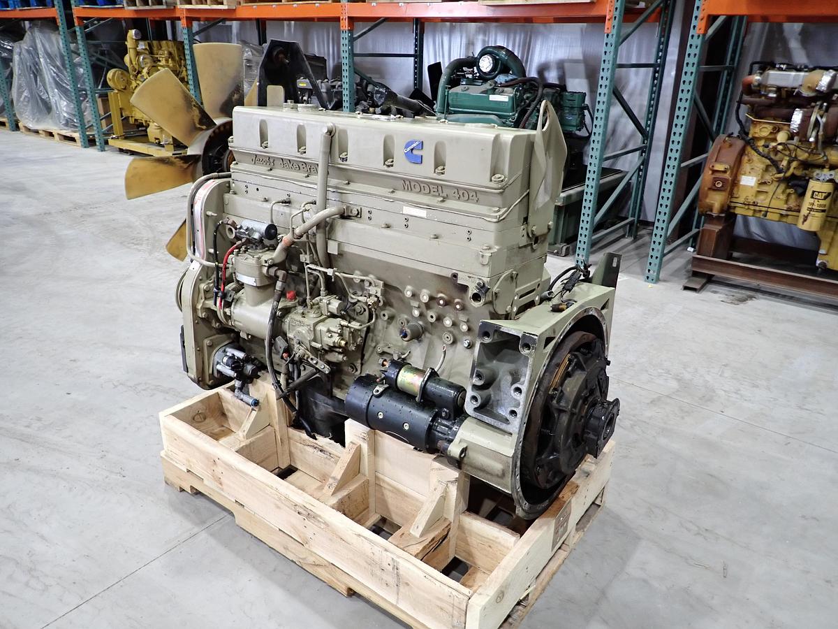 Used 1989 Cummins LTA10-300 Diesel Engine w/ JAKE BRAKE 
