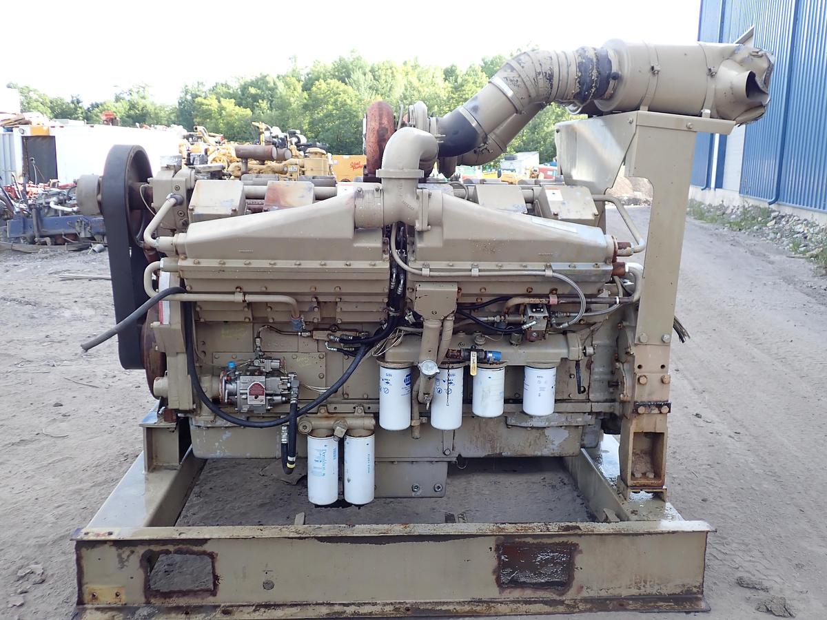 Used 1989 Cummins KTA38-G3 Diesel Engine LOW HOURS